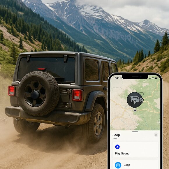 Air Tracker Tag 4-Pack Apple Find My App iOS Smart Key/Luggage Tag/Pet Tracker - Picture 5 of 7